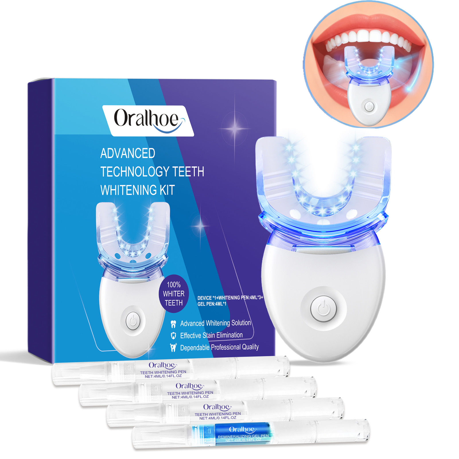 Professional Teeth Whitening L - Teeth Whitening Kit review and price