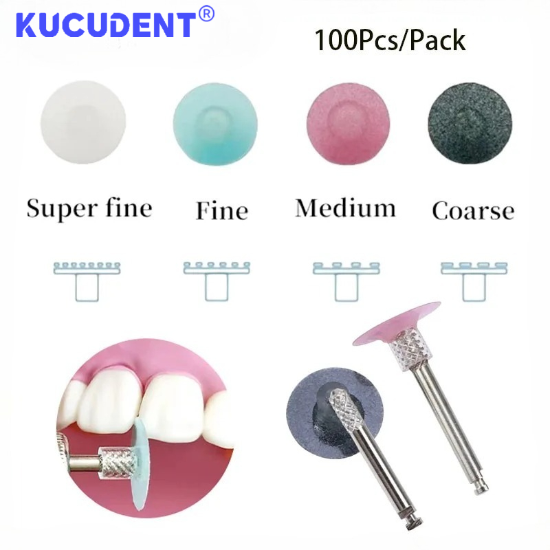 100Pcs Dental Polishing Discs  - Teeth Whitening Kit review and price